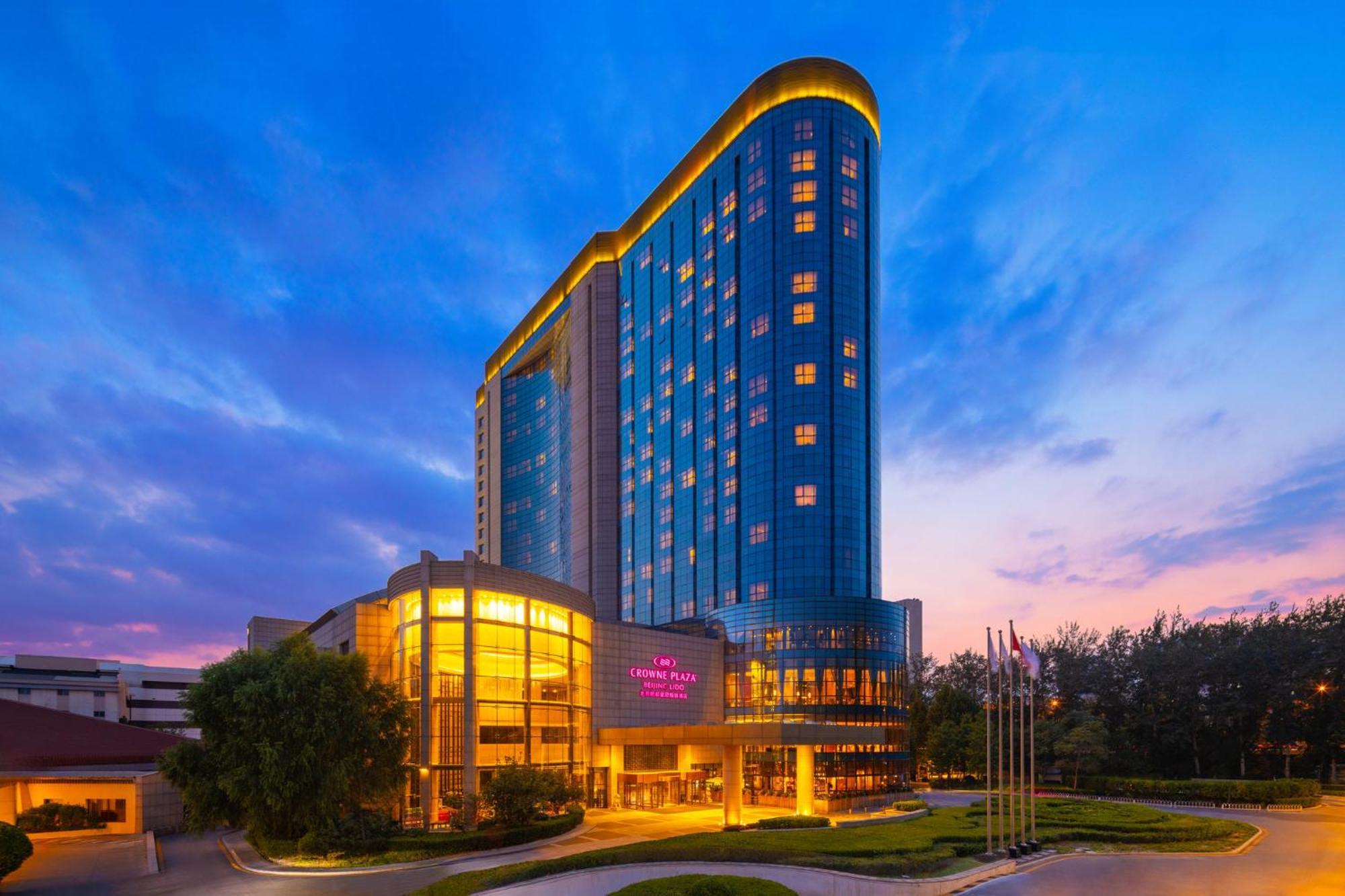 Crowne Plaza Beijing Lido By Ihg Hotell Exteriör bild